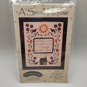 All Through The Night A Small House Folk Art Designs with Whimsy 16 x 60